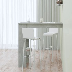 betonszürke fatermék fali bárasztal 102 x 45 x 103,5 cm