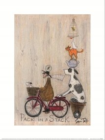 Sam Toft Pack in a Stack prémium poszter