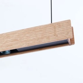 Immax NEO 07303L - LED dimmelhető csillár zsinóron MADEIRA 26W/230V Wi-Fi Tuya 122 cm tölgy