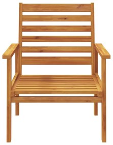 2 db tömör akácfa kerti kanapéfotel 66,5 x 65 x 81 cm