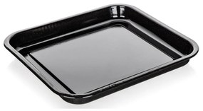 Bankett Zománc sütőedény CULINARIA Fekete 41 x 37x 4 cm