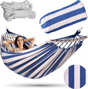 Kerti Függőágy Nagy 2 Személyes XXL Erős Brazil Túra Kerti