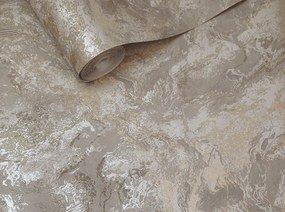 Holden Decor Essence Calacatta Marble Bead taupe márvány mintás fémhatású vlies tapéta – 99372