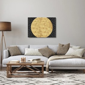 Üveg kép - Arany szerkezet N⁰2 (70x50 cm)