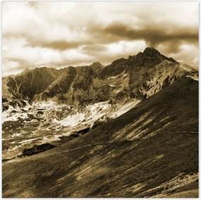 Poszterek 30x30 Tátra Lengyel hegyek Kilátás