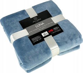 Luna mikroszálas takaró Világos Kék 150x200 cm