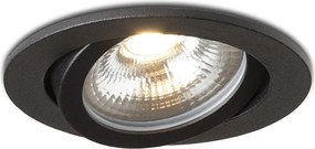 RENDL JADE DIMM TO WARM zápustná černá 230V LED 6W 60° 3000 - 2000K