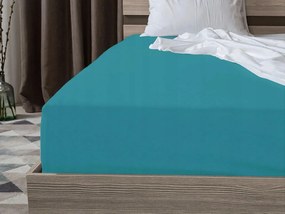 Exclusive jersey lepedő, türkizkék 160 x 200 cm