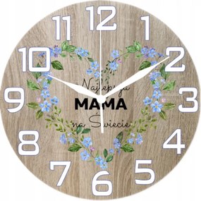 Falióra Anyák napjára A világ legjobb anyukája Ajándék 35 cm