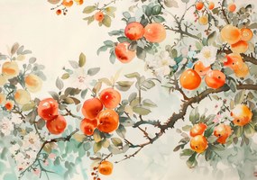 Poszter 100x70cm Persimonok