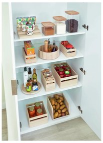 Forgó konyhai rendszerező paulownia fából, ø 26,7 cm - iDesign