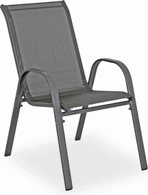 NEBRASKA kerti bútor szett fekete