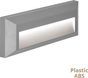 Kültéri Fali Lámpa Szürke LEROS PLUS VIOKEF-4138100