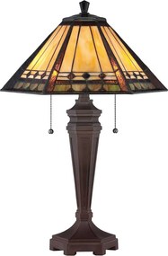 Quoizel ARDEN QZ-ARDEN-TL Asztali lámpa 2x60W/E27