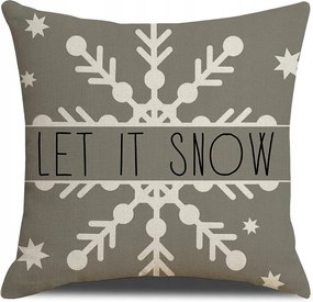 Karácsonyi Párnahuzat 45x45cm Dekoratív Álom Felirat