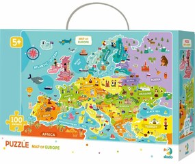 Dodo puzzle Európa térképe, 100 db