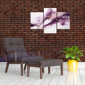 Kép - Lila folyadék művészet (90x60 cm)