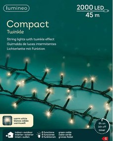 2000 led kültéri/beltéri lámpa programozóval meleg fehér 45m