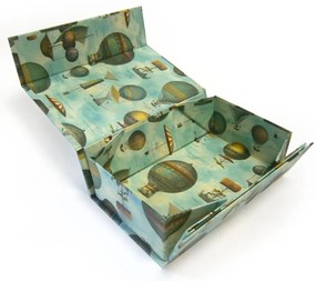 Ajándékdoboz készlet 2 db-os 13x36 cm Air Balloon – Kartos