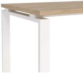 Íróasztal tölgyfa dekoros asztallappal 60x150 cm Sign – Tvilum