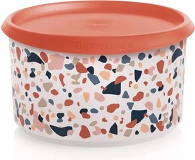 Műanyag tartály kerek Tupperware Bingo Terrazzo 960 ml légmentesen záródó