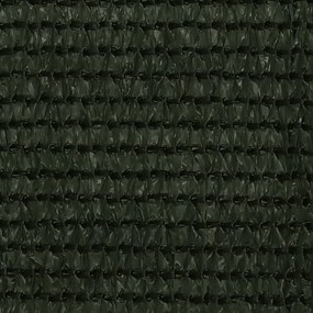 sötétzöld HDPE erkélytakaró 90 x 500 cm