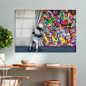 UV-782 edzett üvegkép, 70 x 100 cm