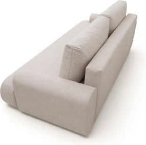 Lotulis kanapé ágyfunkcióval - krém vízlepergető kötött szövet Blur 01