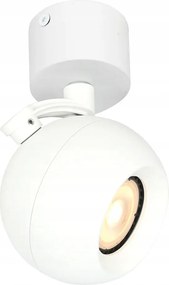 Mennyezeti spotlámpa fehér mozgatható kerek hálószoba konyha nappali Italux