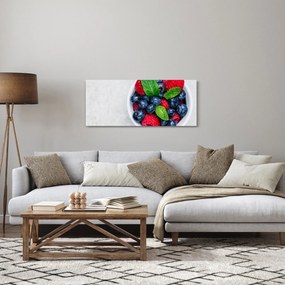 Kép - tál erdei gyümölccsel (120x50 cm)
