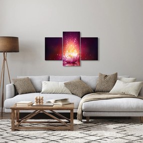 Lótuszvirág képe (90x60 cm)