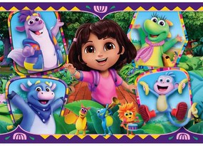 Dóra, a felfedező Journey 104 db-os maxi puzzle Clementoni