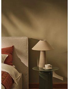 Krémszínű kárpitozott ágytámla 249x100 cm Olivia – Micadoni