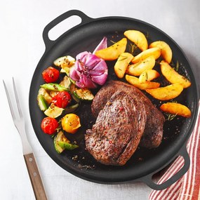 Grill öntöttvas serpenyő ø 35 cm LITINA – Orion