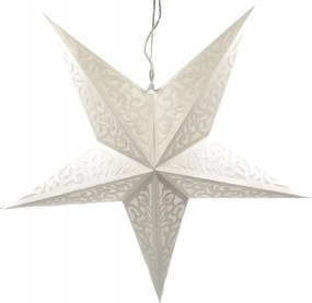 3D LED-es papĂrcsillag, karĂĄcsonyi dekorĂĄciĂł, ĂŒvegfestĂ©s hatĂĄsĂș lĂĄmpa, 50 cm