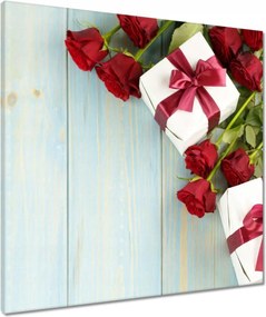 Vászonkép 60x60 Nőnap Ajándék Love