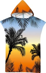 Strandponcsó PALM BEACH színes 80x145 cm