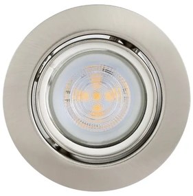Eglo 901757 - KÉSZLET 3x LED Beépíthető lámpa FAVAZZINA 1xGU10/4W/230V króm