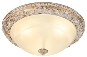 Brilagi - Mennyezeti lámpa ARIADNA 3xE27/60W/230V arany/krémes/patinás