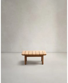 Teakfa kerti dohányzóasztal 70x70 cm Turqueta – Kave Home