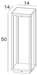 Lucide 27892/02/30 - TENSO SOLAR LED napelemes lámpa, 2,2W, IP54