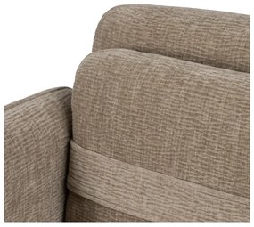 Bézs zsenília fotel Bind – Ixia