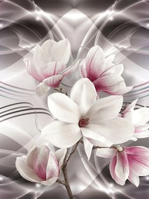 Fotótapéta Magnólia virágok elegancia nyugalom hálószoba 206x275 +ragasztó