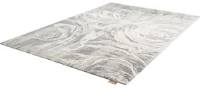 Szürke gyapjú szőnyeg 133x190 cm Ros – Agnella
