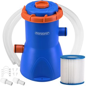 Deuba Medenceszűrő szivattyú MZP40 kék/narancs 3 400 l/h