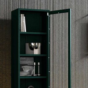 LUIGI vitrin, 500 x 1800 x 350 mm, Modern: palackzöld