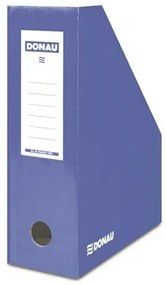 Iratpapucs, karton, 100 mm, DONAU, kék (D7648K)