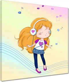 Vászonkép 40x40 Gyerekeknek Gyerek minta