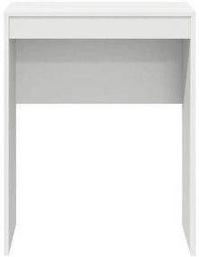 Minimalista íróasztal Fehér Forgácslap 60 x 40 x 76 cm Tartós