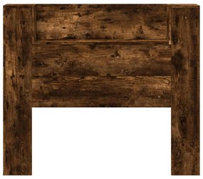 Fejtámla polcokkal Füstölt tölgy 120 x 16,5 x 103,5 cm Faanyag